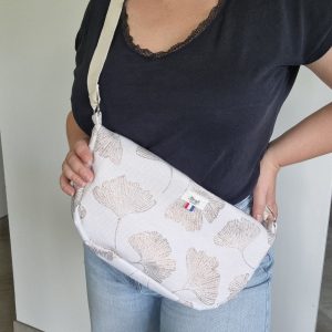 Banane souple avec anse réglable extérieur ginkgo