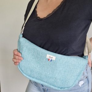 sac banane souple sysal bleu anse réglable
