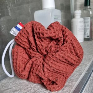 Fleur de douche nid d'abeille